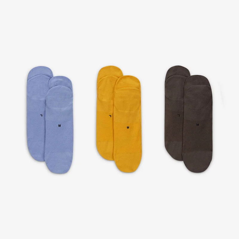 نايكي جوارب التمرين ايفريداي بلاس لايتويت نو-شو للنساء (3 أزواج)